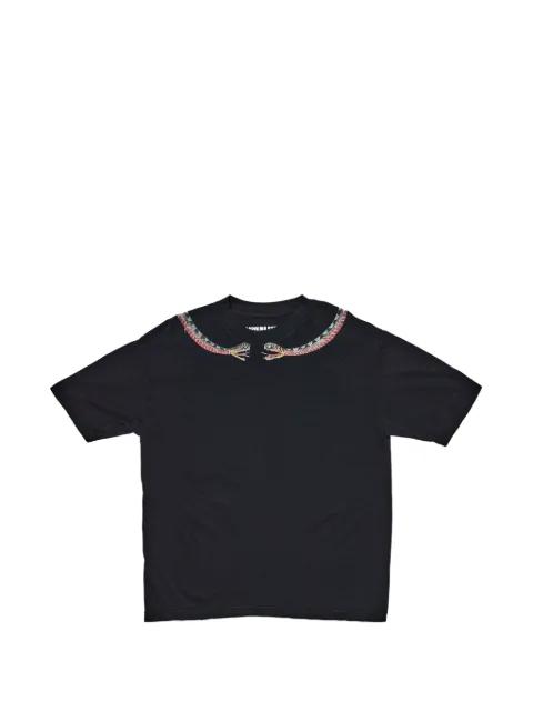 Benzaiten snake-print T-shirt by CAROLINA SARRIA