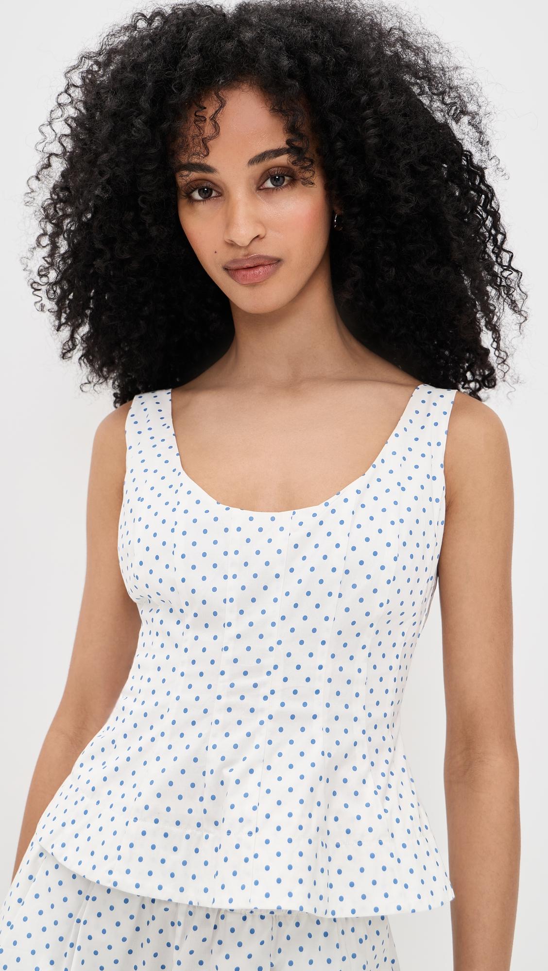 Brielle Sleeveless Top by CAROLINE CONSTAS