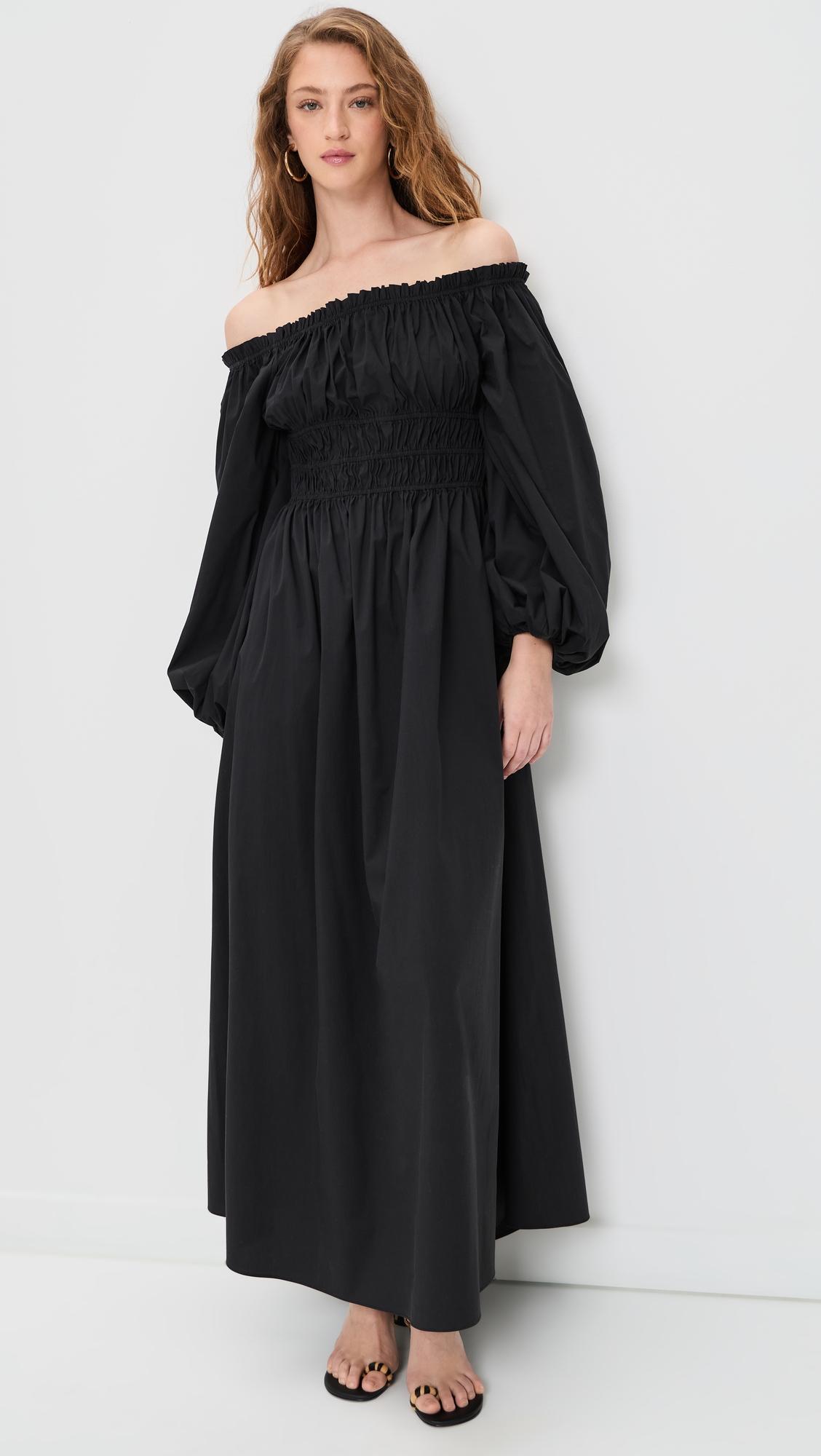 Raquela Off-Shoulder Ruffle Maxi Dress by CAROLINE CONSTAS