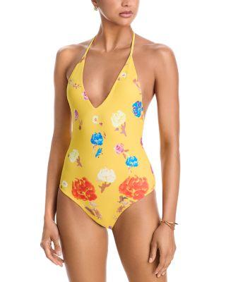 Vivi Halter One Piece Swimsuit by CAROLINE CONSTAS