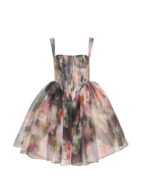 floral-print dress by CAROLINE HU