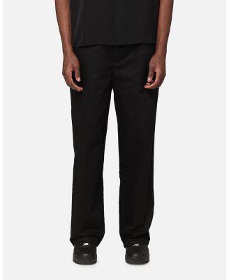 Men's Studio Baggy Pants- Black, 38 by CARRE