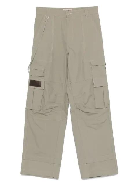 Cobalt cargo pants by CARRER