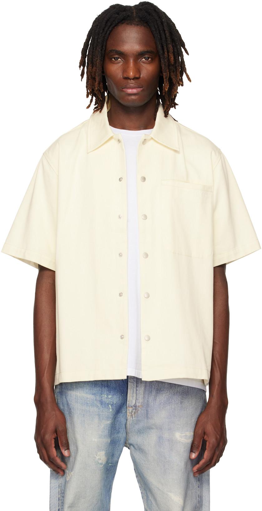 Off-White Beck Short Snap Shirt by CARRER