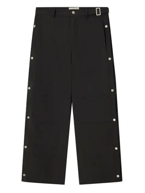 belt loops snap buttons Trousers by CARRER