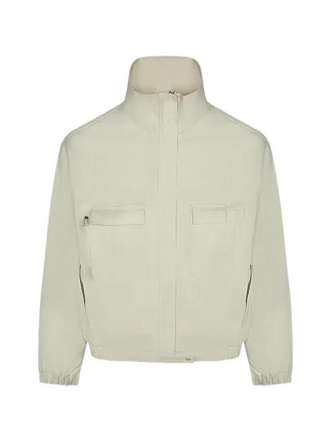 elasticated-trim pocket-detail jacket by CARRER