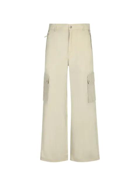 logo-print cargo pants by CARRER