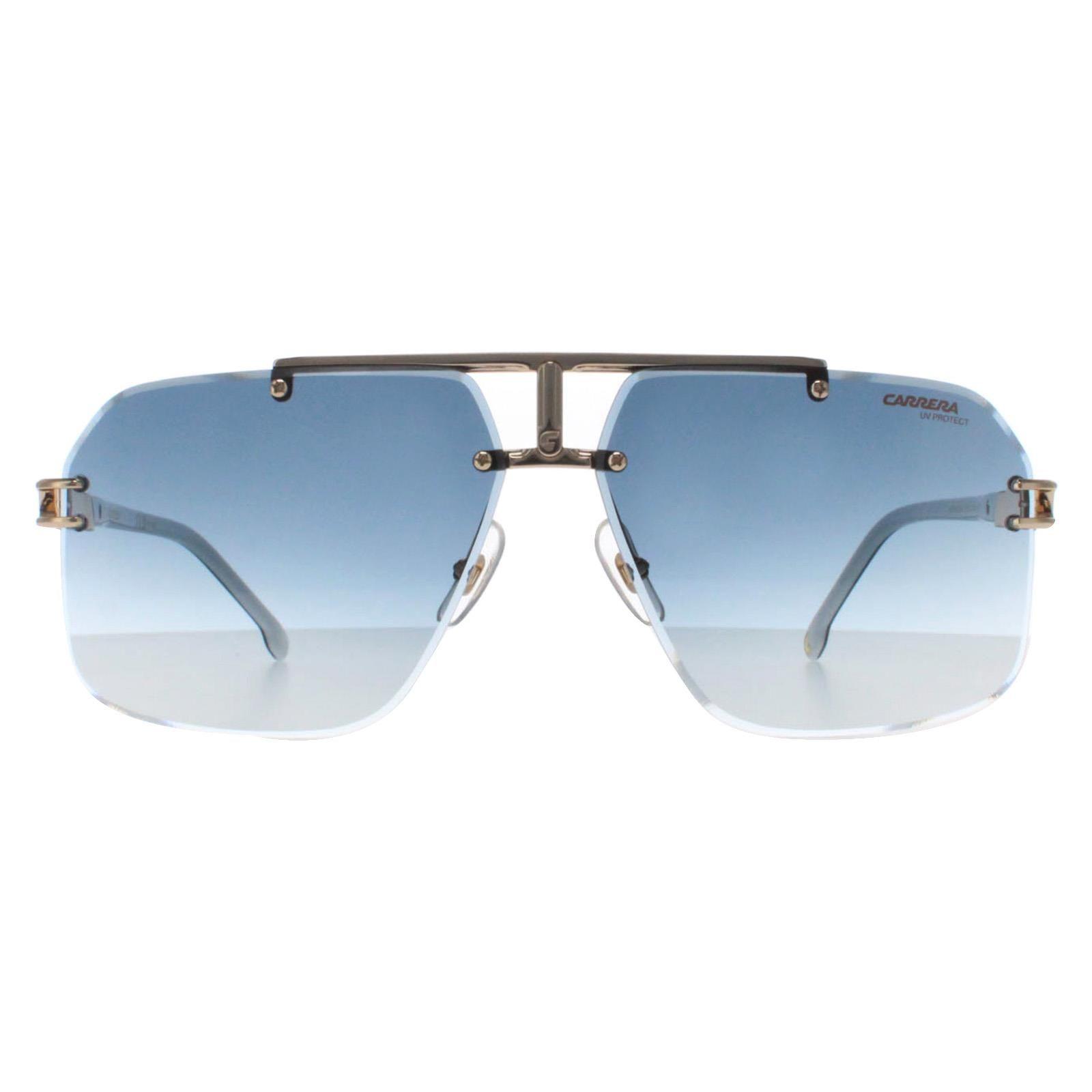 Rimless Gold Blue Gradient 1054/S by CARRERA