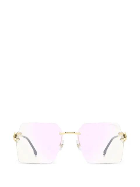 geometric-frame glasses by CARRERA