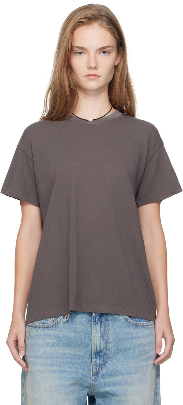 Gray Patti T-shirt by CARTER YOUNG