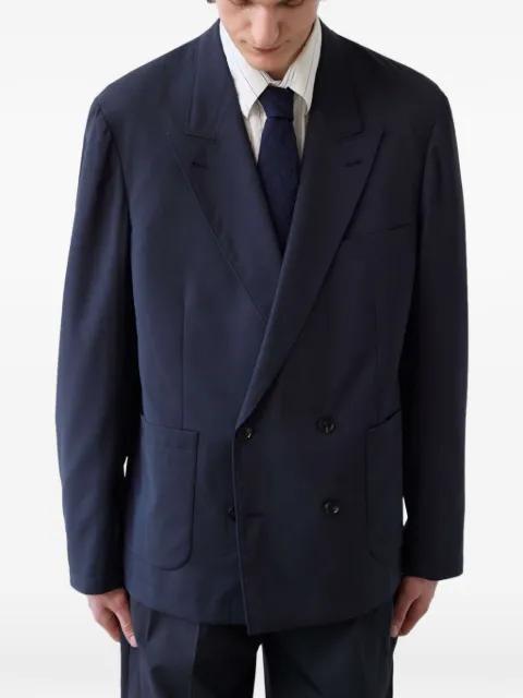 Kirk unstructured double-breasted blazer by CARTER YOUNG