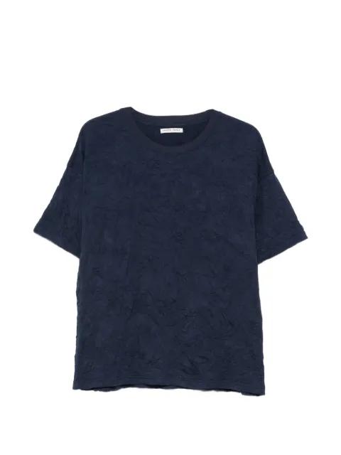 boxy distressed T-shirt by CARTER YOUNG