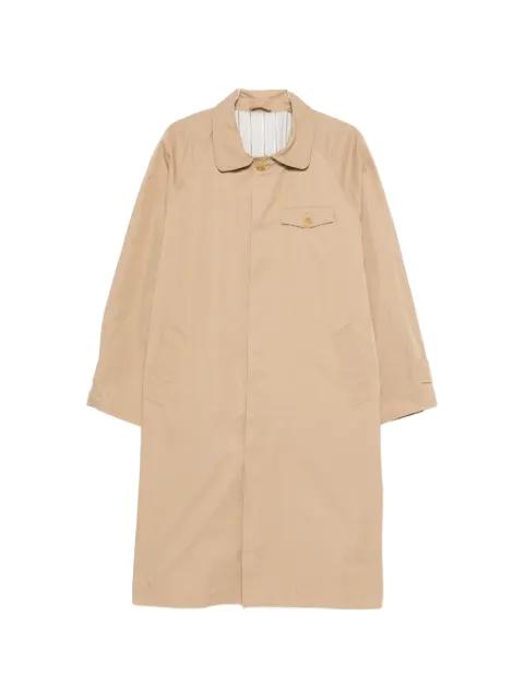 buttoned pocket overcoat by CARTER YOUNG