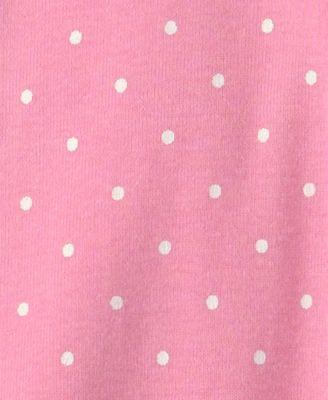 Baby Girls' Strawberry and Polka Dots Print One-Piece Pajama Set, 2-Pack by CARTER'S