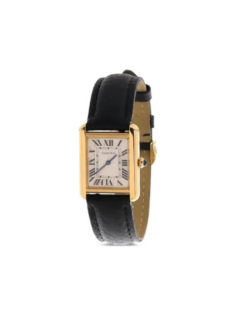 2004-2021 Gold Tank Solo 31mm by CARTIER