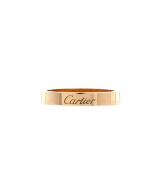 3mm C de Cartier Wedding Band Ring 18K Gold by  CARTIER