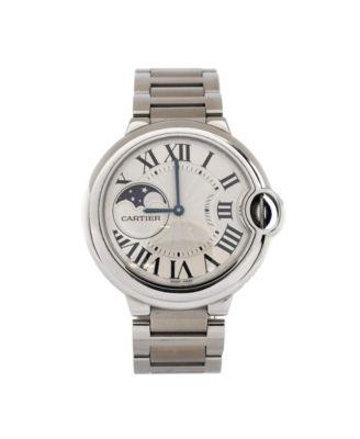Ballon Bleu de Cartier Moonphase Automatic Watch in Stainless Steel 37mm by CARTIER Ballon Bleu de Cartier Moonphase Automatic Watch in Stainless Steel 37mm by CARTIER