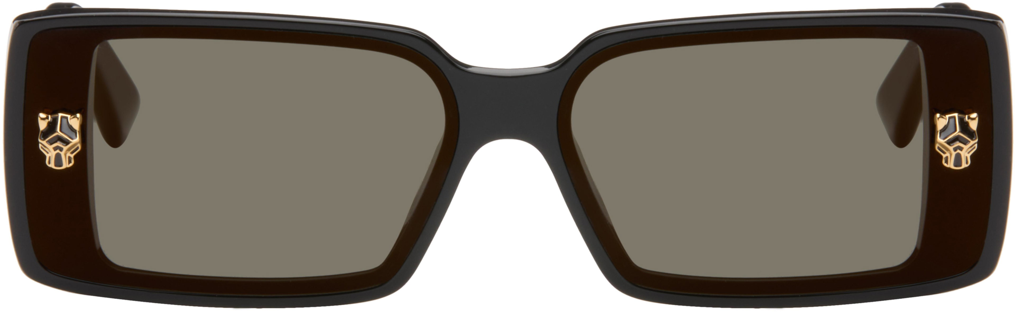 Black 'Panthère de Cartier' Sunglasses by CARTIER