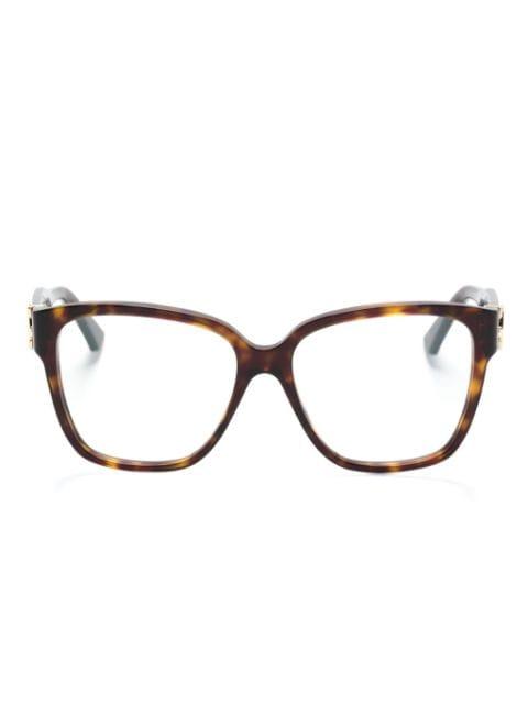 Double C  rectangle-frame glasses by CARTIER EYEWEAR