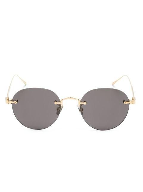 Panthère de Cartier round-frame sunglasses by CARTIER EYEWEAR
