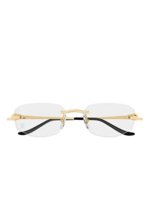 Panthère rimless glasses by CARTIER EYEWEAR