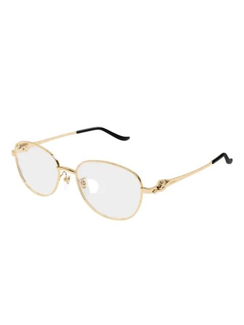 Panthère round-frame glasses by CARTIER EYEWEAR