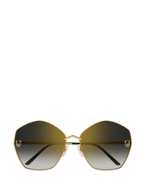geometric-frame sunglasses by CARTIER EYEWEAR