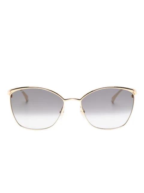 geometric-frame sunglasses by CARTIER EYEWEAR