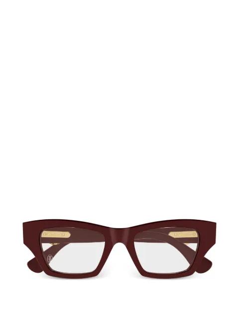 geometric glasses by CARTIER EYEWEAR