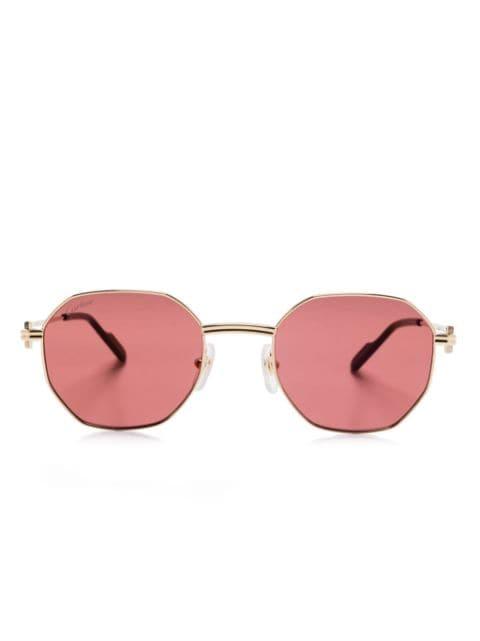 octagonal-frame sunglasses by CARTIER EYEWEAR