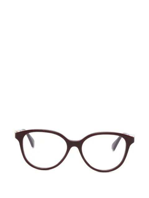 oval-frame glasses by CARTIER EYEWEAR