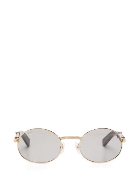 oval-frame sunglasses by CARTIER EYEWEAR