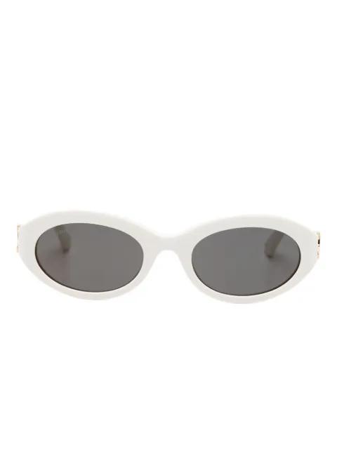 oval-frame sunglasses by CARTIER EYEWEAR