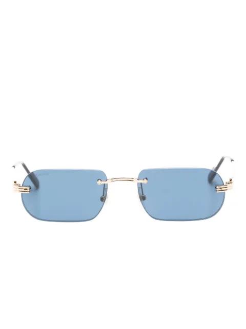 rectangle-frame sunglasses by CARTIER EYEWEAR