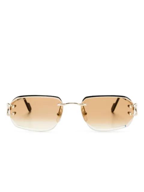 rectangle-frame sunglasses by CARTIER EYEWEAR