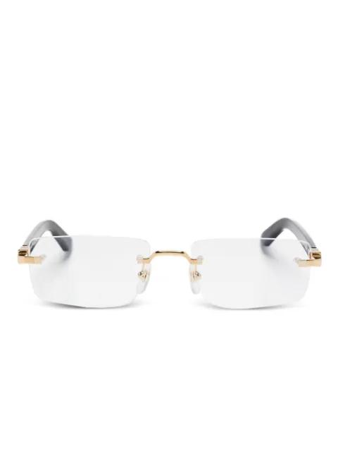 rimless glasses by CARTIER EYEWEAR