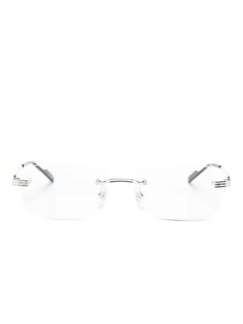 rimless glasses by CARTIER EYEWEAR