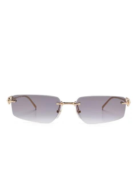 rimless sunglasses by CARTIER EYEWEAR