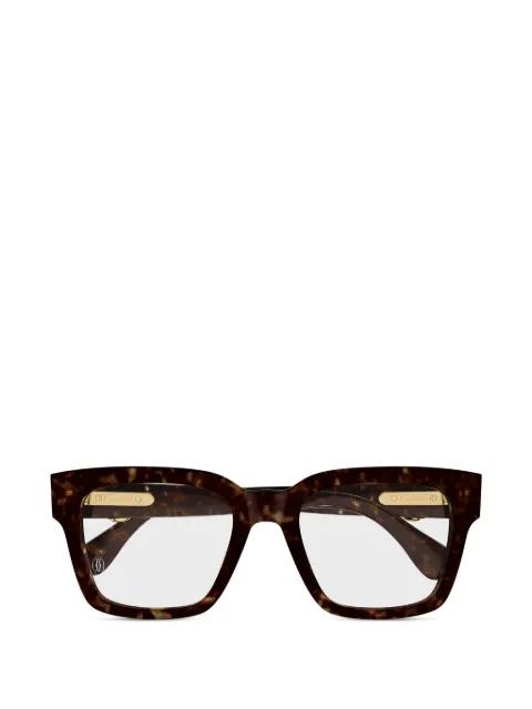 square-frame glasses by CARTIER EYEWEAR