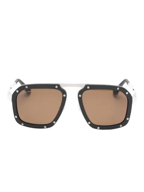 square-frame sunglasses by CARTIER EYEWEAR