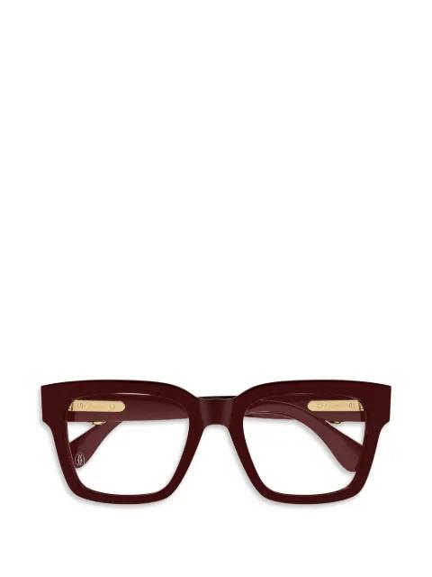 square glasses by CARTIER EYEWEAR