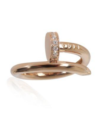 Juste Un Clou 18k Rose Gold Ring by  CARTIER