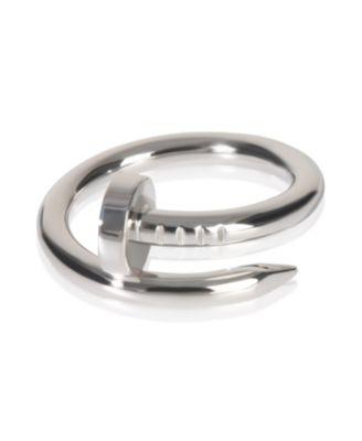 Juste Un Clou 18k White Gold Ring by  CARTIER