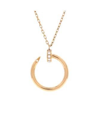 Juste un Clou Pendant Necklace 18K Gold with Diamonds by  CARTIER