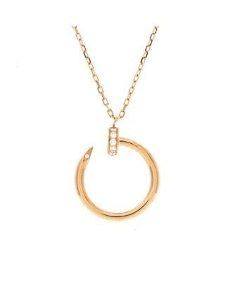 Juste un Clou Pendant Necklace 18K Gold with Diamonds by  CARTIER