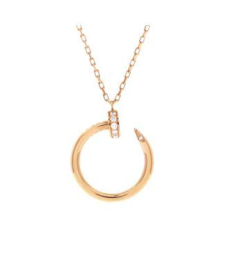 Juste un Clou Pendant Necklace 18K Rose Gold with Diamonds by  CARTIER