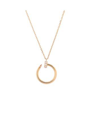 Juste un Clou Pendant Necklace 18K Rose Gold with Diamonds by  CARTIER
