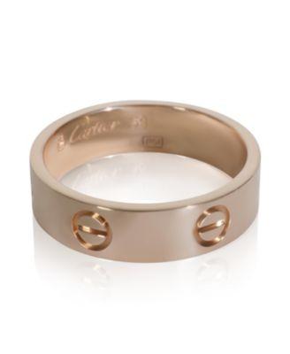 Love 18k Rose Gold Ring by  CARTIER