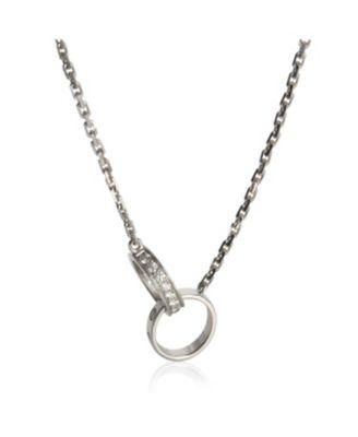 Love 18k White Gold Necklace by  CARTIER