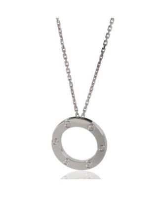 Love 18k White Gold Necklace by  CARTIER